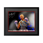 Ebanie Bridges Signed 16x12 Image Deluxe Mount Frame