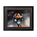 Ebanie Bridges Signed 16x12 Image Deluxe Mount Frame