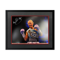 Ebanie Bridges Signed 16x12 Image Deluxe Mount Frame