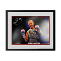 Ebanie Bridges Signed 16x12 Image Deluxe Mount Frame