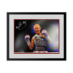 Ebanie Bridges Signed 16x12 Image Deluxe Mount Frame