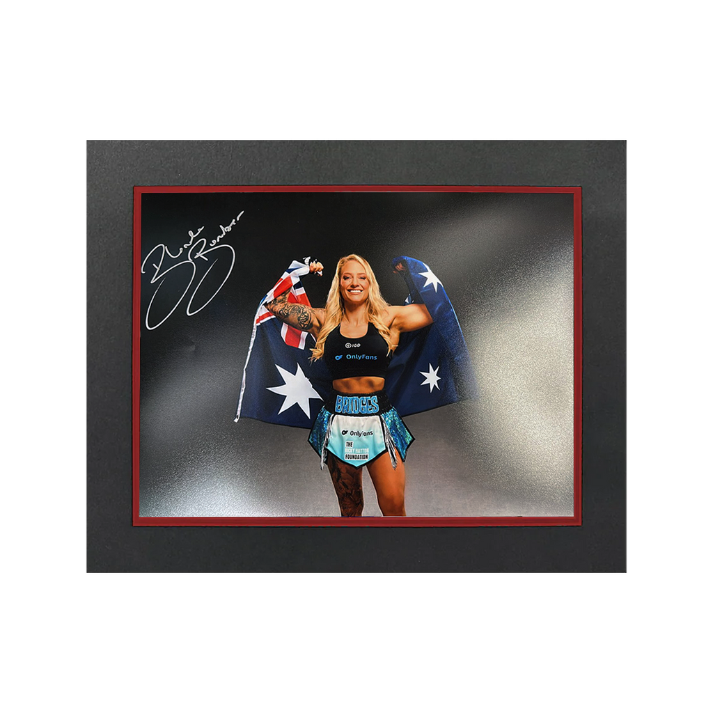 Ebanie Bridges Signed 16x12 Image Deluxe Mount