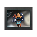 Ebanie Bridges Signed 16x12 Image Deluxe Mount