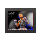 Ebanie Bridges Signed 16x12 Image Deluxe Mount