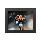 Ebanie Bridges Signed 16x12 Image Deluxe Mount