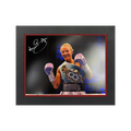 Ebanie Bridges Signed 16x12 Image Deluxe Mount