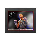 Ebanie Bridges Signed 16x12 Image Deluxe Mount