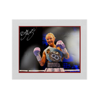 Ebanie Bridges Signed 16x12 Image Deluxe Mount