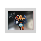 Ebanie Bridges Signed 16x12 Image Deluxe Mount