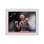 Ebanie Bridges Signed 16x12 Image Deluxe Mount