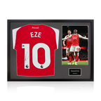 Eberechi Eze Signed Shirt Classic Frame (ACG Cert)