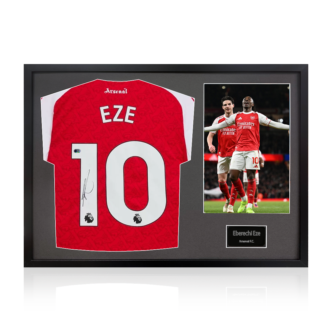 Eberechi Eze Signed Shirt Classic Frame (ACG Cert)