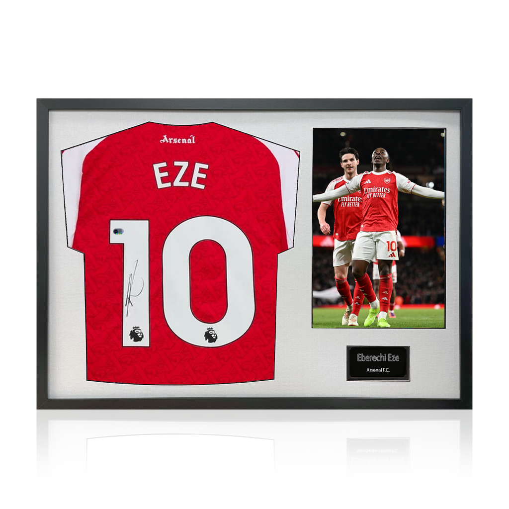 Eberechi Eze Signed Shirt Classic Frame (ACG Cert)
