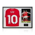 Eberechi Eze Signed Shirt Classic Frame (ACG Cert)