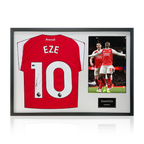 Eberechi Eze Signed Shirt Classic Frame (ACG Cert)
