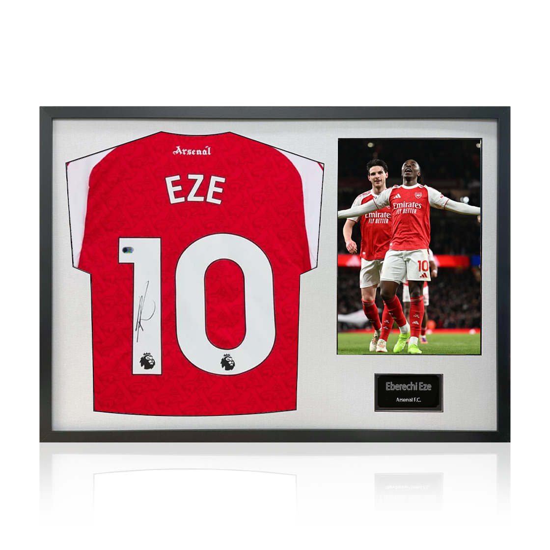 Eberechi Eze Signed Shirt Classic Frame (ACG Cert)