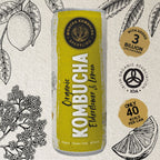 Elderflower & Lemon Flavour Organic Kombucha