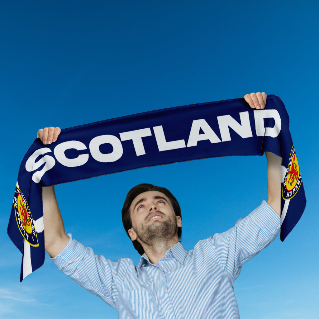 Scotland - WC26 - Knitted Eyelet Football Scarf