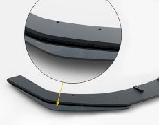 Maxton Design - Street PRO Front Splitter + Flaps Ford Focus ST Mk3 Facelift