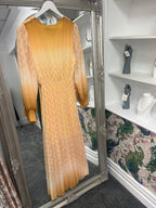 Luxtyle Pleated Longsleeve Dress | One Size 8–14