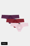 3 Pack CHEEKY Thong Briefs