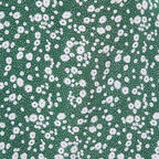 Corina Flower Dot Print Midi Tea Dress - Green