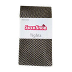 1 Pack Ladies Fishnet Tights with Glitter Effect
