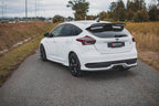 Maxton Design - REAR SIDE SPLITTERS V2 FORD FOCUS ST MK3 FACELIFT (2015-2018)