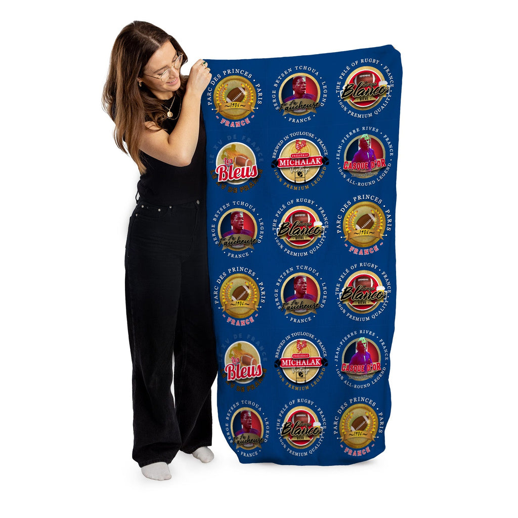France Rugby Union - Legend Collection - Beach Towel