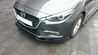 Maxton Design - FRONT SPLITTER V.1 MAZDA 3 MK3 FACELIFT (2017-UP)