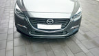 Maxton Design - FRONT SPLITTER V.1 MAZDA 3 MK3 FACELIFT (2017-UP)