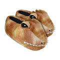 Kids Soft Plush 3D Dinosaur Head Slippers