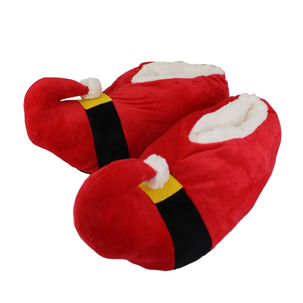 Unisex Christmas Soft Santa Slippers
