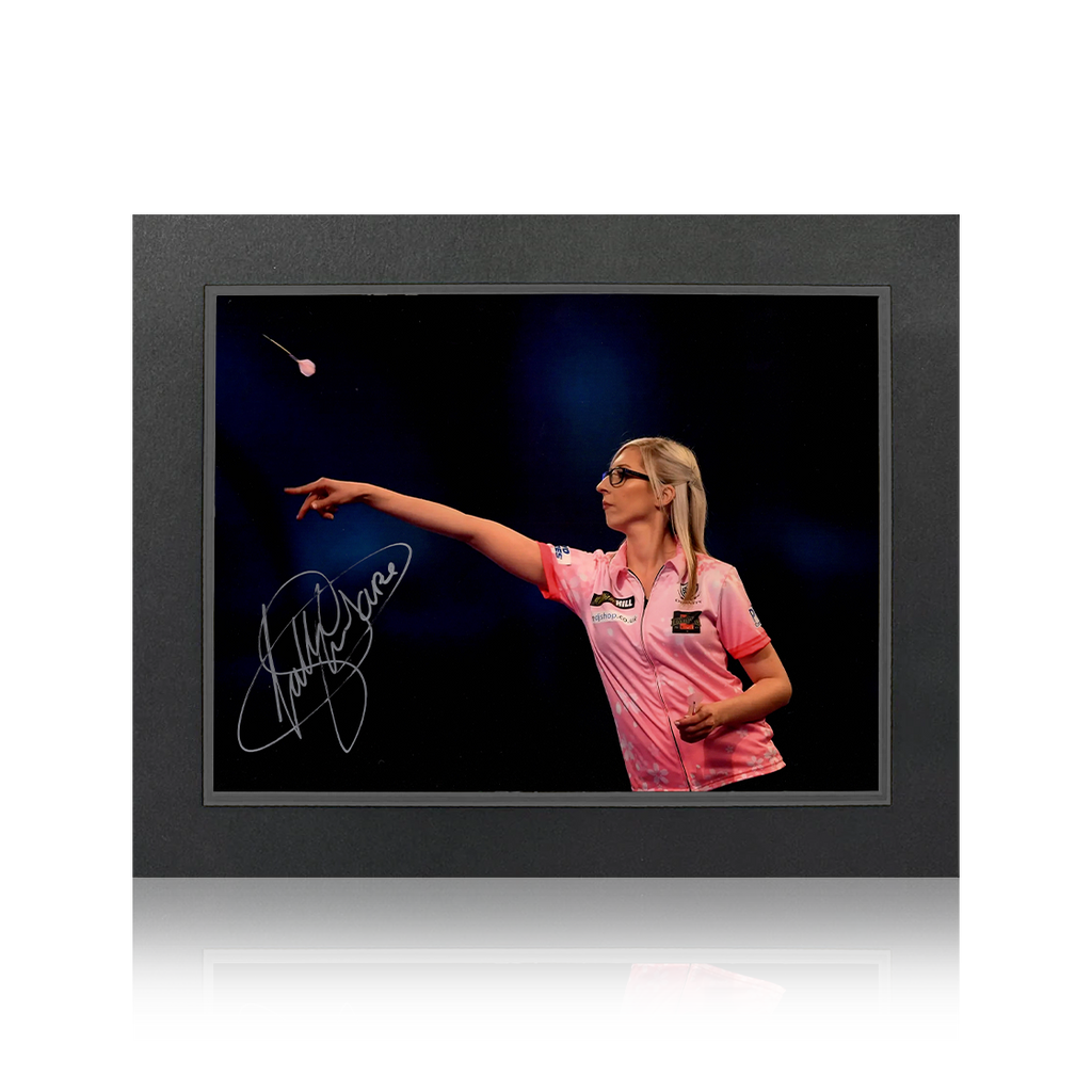 Fallon Sherrock Signed 16x12 Image Deluxe Mount