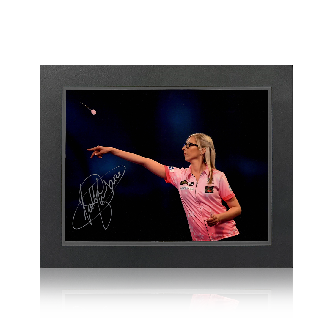 Fallon Sherrock Signed 16x12 Image Deluxe Mount