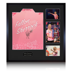 Fallon Sherrock Signed Shirt Elite Frame