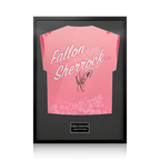 Fallon Sherrock Signed Shirt Standard Frame