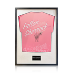 Fallon Sherrock Signed Shirt Standard Frame