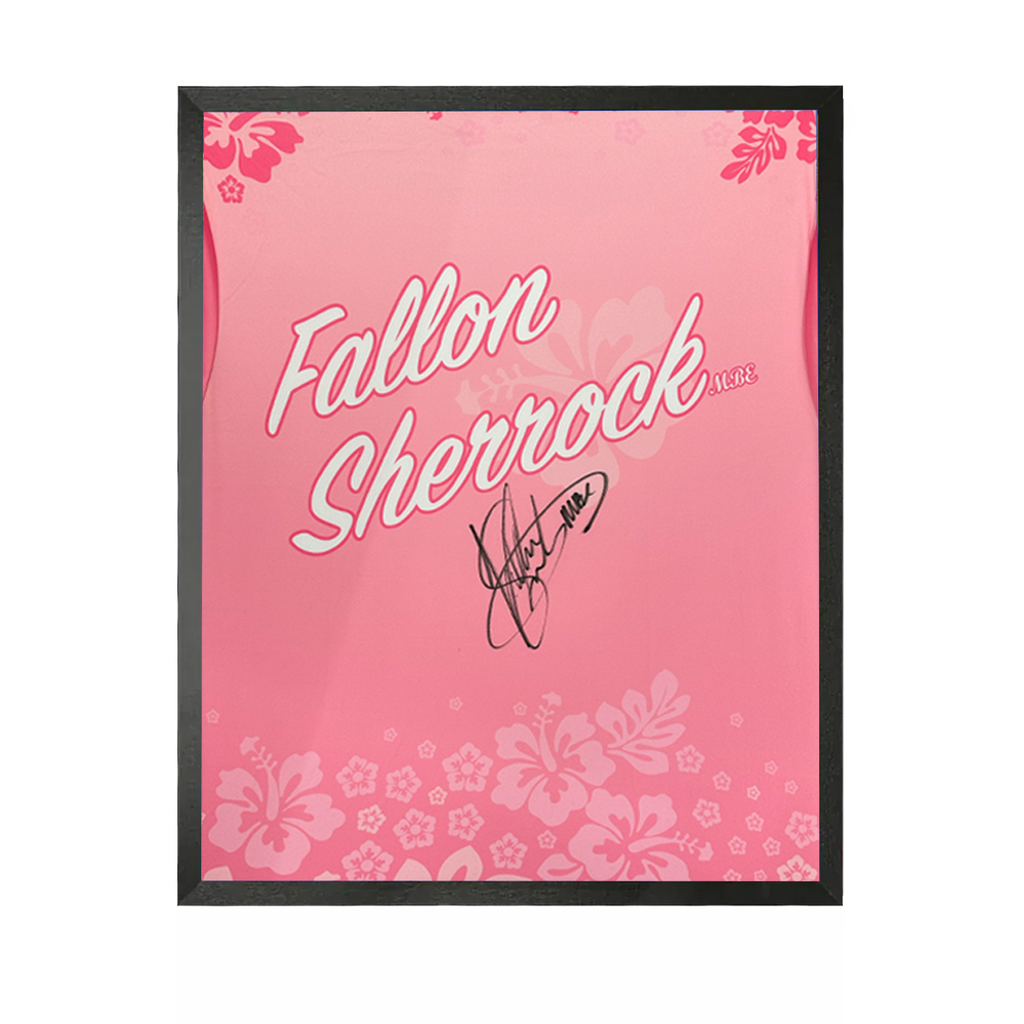 Fallon Sherrock Signed Shirt Compact Frame