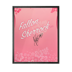 Fallon Sherrock Signed Shirt Compact Frame