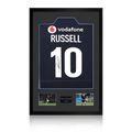 Finn Russell Signed Scotland 2025 Shirt Premium Frame