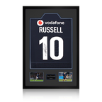 Finn Russell Signed Scotland 2025 Shirt Premium Frame