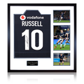 Finn Russell Signed Scotland 2025 Shirt Elite Frame