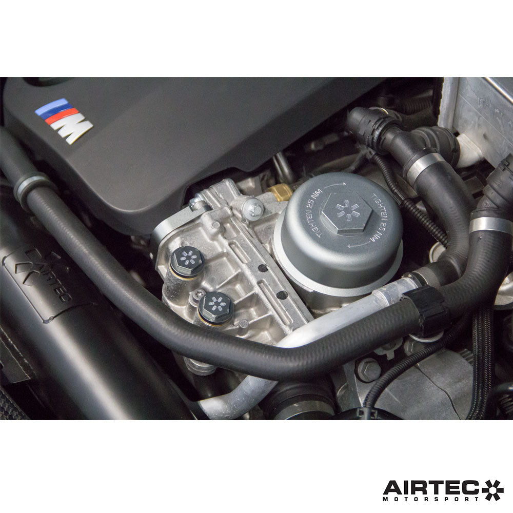AIRTEC MOTORSPORT OIL FILTER HOUSING FOR BMW N20, N52, N54, N55, S55