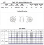 FlyFish Flash 1404 4500kV FPV Motor