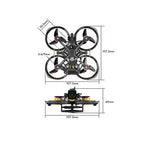 Flylens 75 DJI O4 Wide 2S Whoop FPV Drone