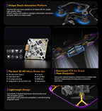 Flytimes 85 HD Walksnail 2S Micro Drone ELRS 2.4GHz