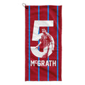 Holte Enders McGrath 5 - Football Legends - Golf Towel