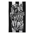 Newcastle Montage - Football Legends - Beach Towel - 150cm x 75cm