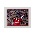 Robbie Fowler Signed Liverpool 16x12 Image Deluxe Mount